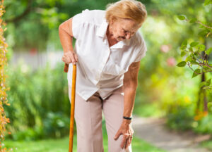 Joint pain and stiffness from osteoarthritis can increase fall risk in seniors.